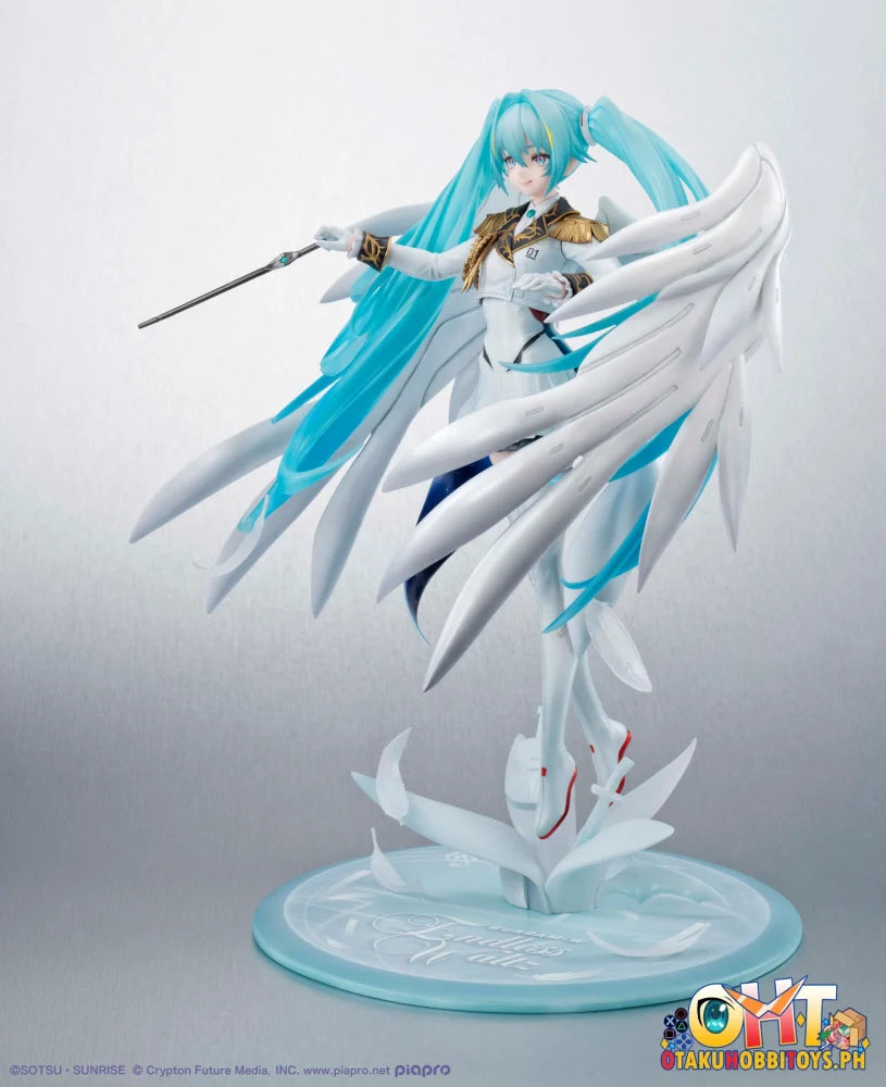 Megahouse Lucrea Mobile Suit Gundam 45th Anniversary X Hatsune Miku Hatsune Miku X Wing Gundam Zero EW Scale Figure