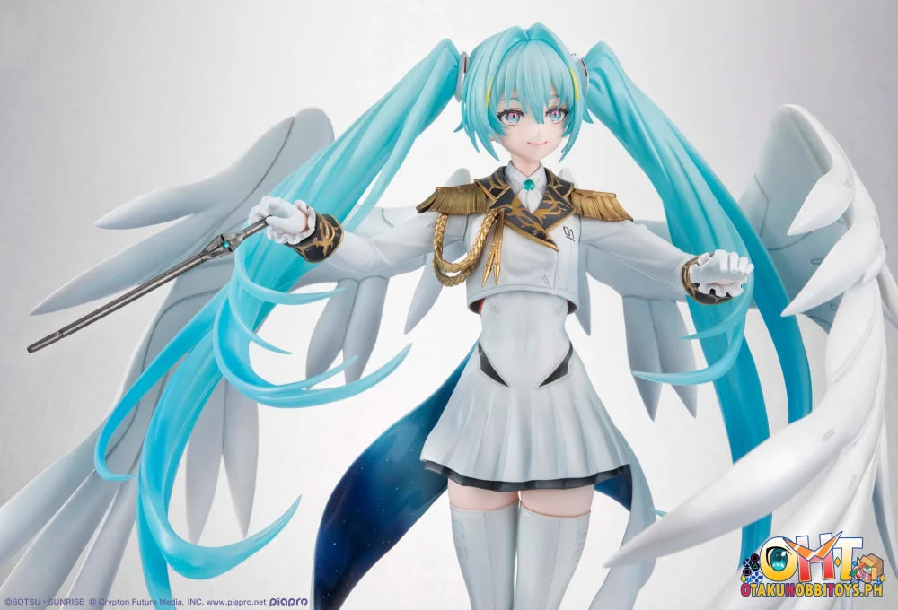 Megahouse Lucrea Mobile Suit Gundam 45th Anniversary X Hatsune Miku Hatsune Miku X Wing Gundam Zero EW Scale Figure
