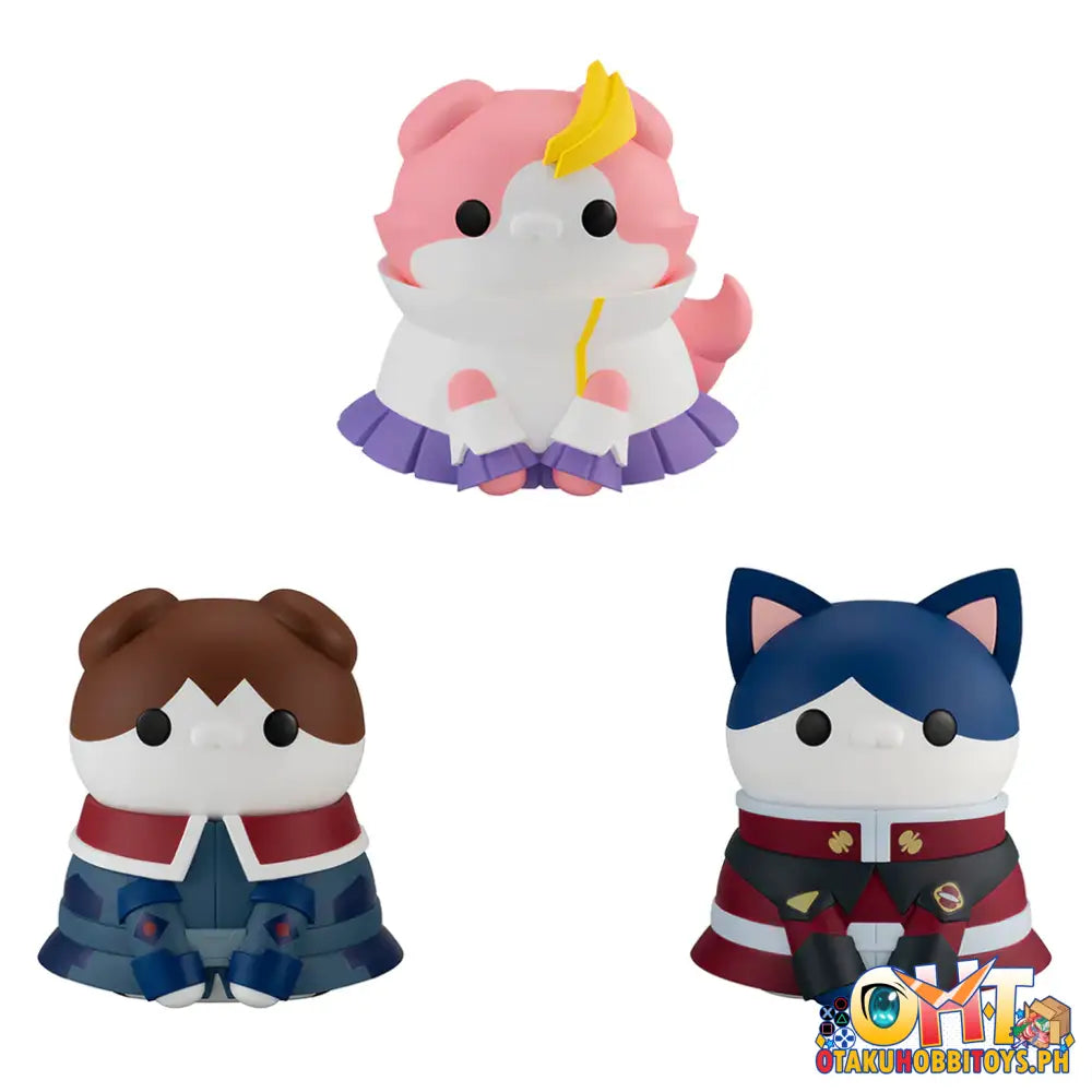 Megahouse Mega Cat Project Mobile Suit Gundam Seed: Giant Nyandum Seed - Kira Athrun Lacus Set [With