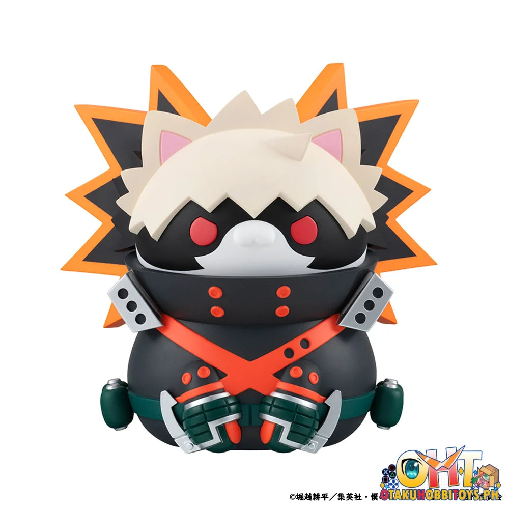 Megahouse MEGA CAT PROJECT My Hero AcademiaNyanto! The Big Heroaca Cats SeriesMidoriya & Bakugo & Todoroki set [with
