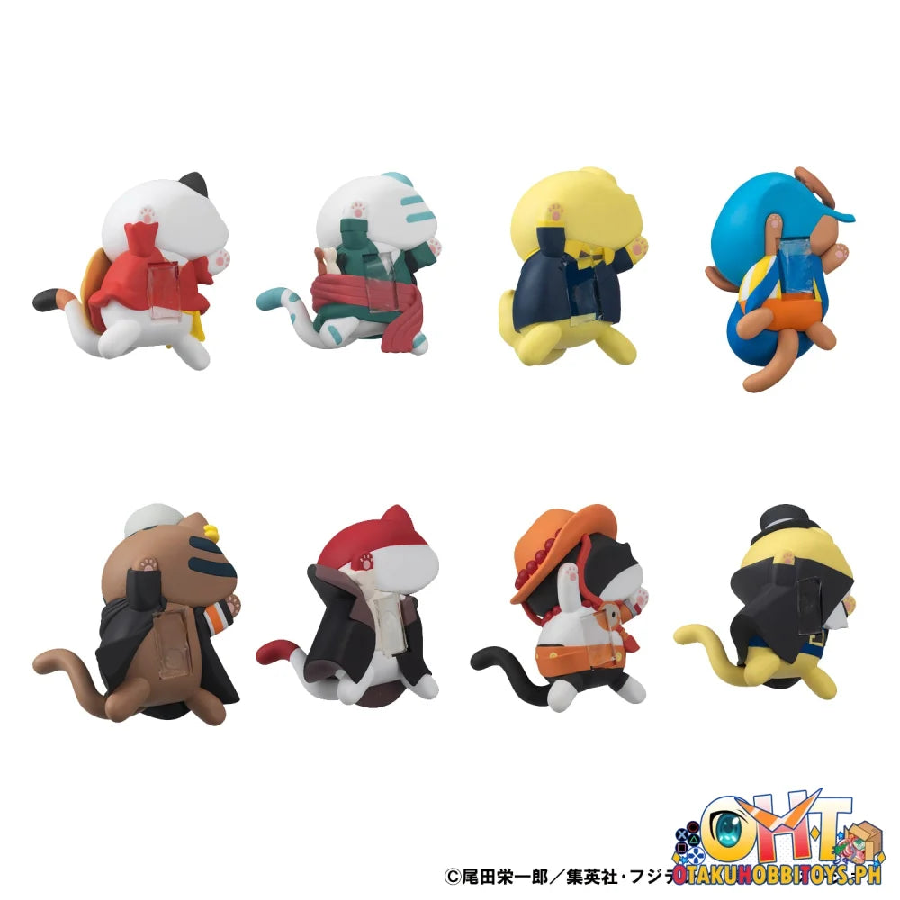 Megahouse MEGA CAT PROJECT ONE PIECE Nyan Piece Nyan！Stickie！- SET OF 8