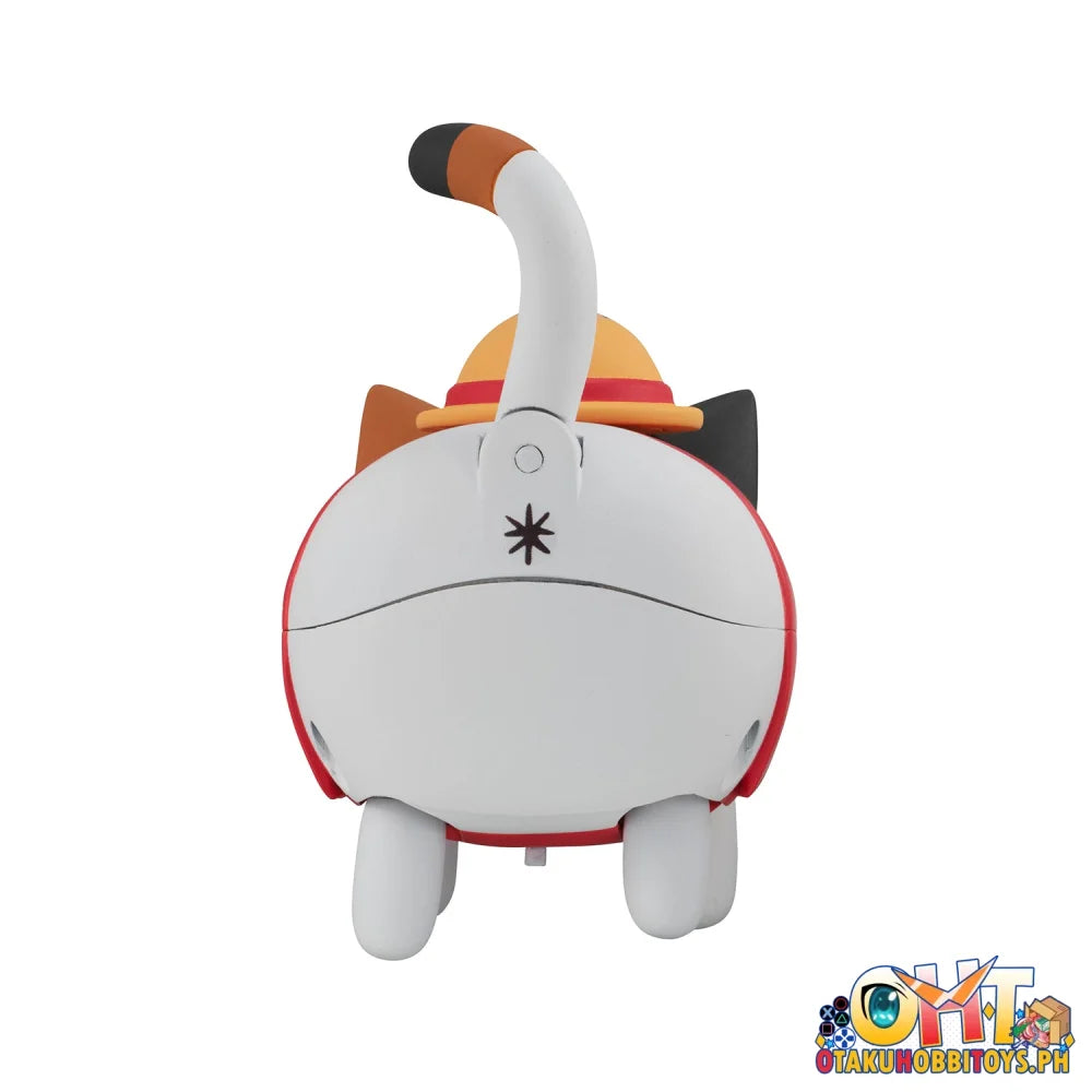 Megahouse ’Mega Cat Project One Piece Tokotoko Nyanpiecenyan Monkey D. Luffy’ Trading Figure