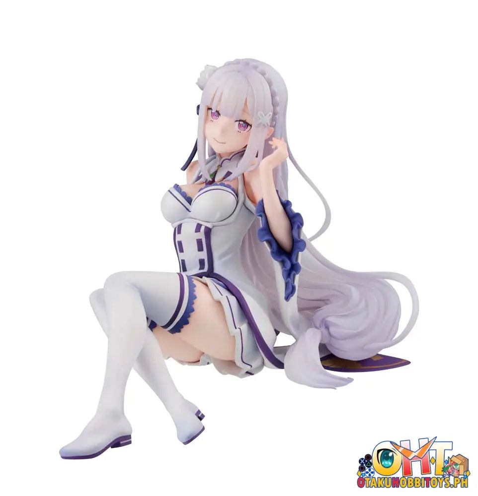 Megahouse Melty Princess: Re:zero − Starting Life In Another World - Palm - Size Emilia Princess