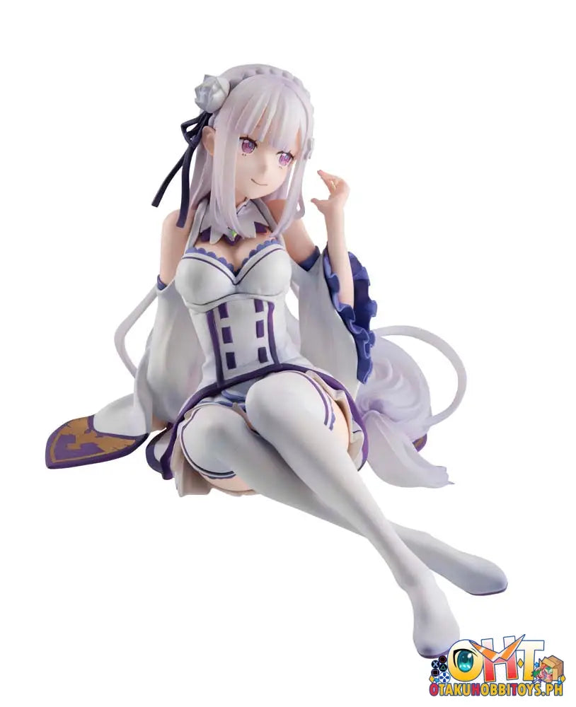 Megahouse Melty Princess: Re:zero − Starting Life In Another World - Palm - Size Emilia Princess