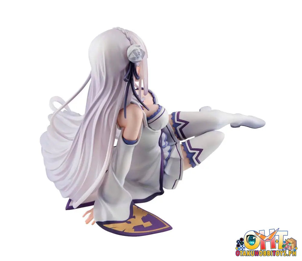 Megahouse Melty Princess: Re:zero − Starting Life In Another World - Palm - Size Emilia Princess