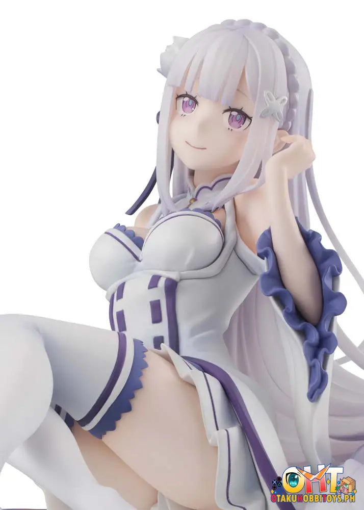 Megahouse Melty Princess: Re:zero − Starting Life In Another World - Palm - Size Emilia Princess