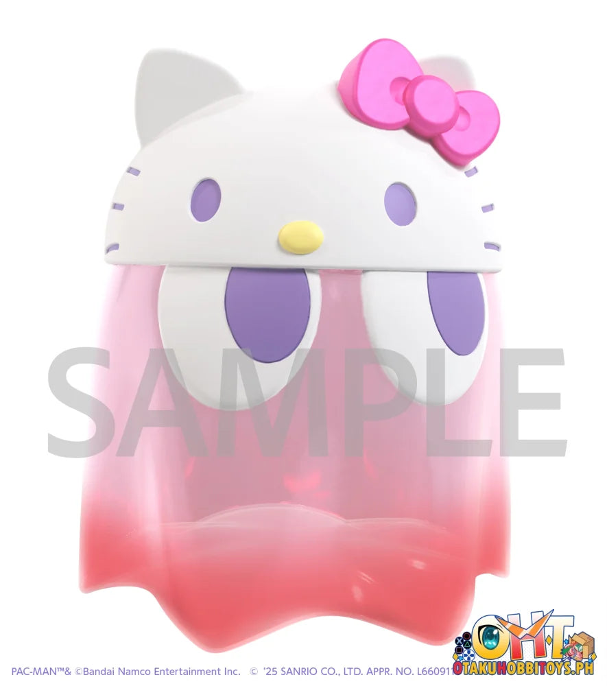 Megahouse Pac-Man×Sanrio Characters Chibicollect Figure DX Ghost Hello Kitty Clear Color Ver.
