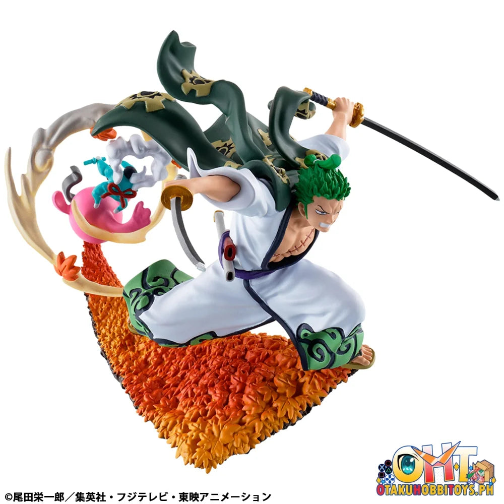 Megahouse Pettitrama series LOGBOX RE BIRTH ONE PIECE Wano Kuni vol.1 set (Repeat)