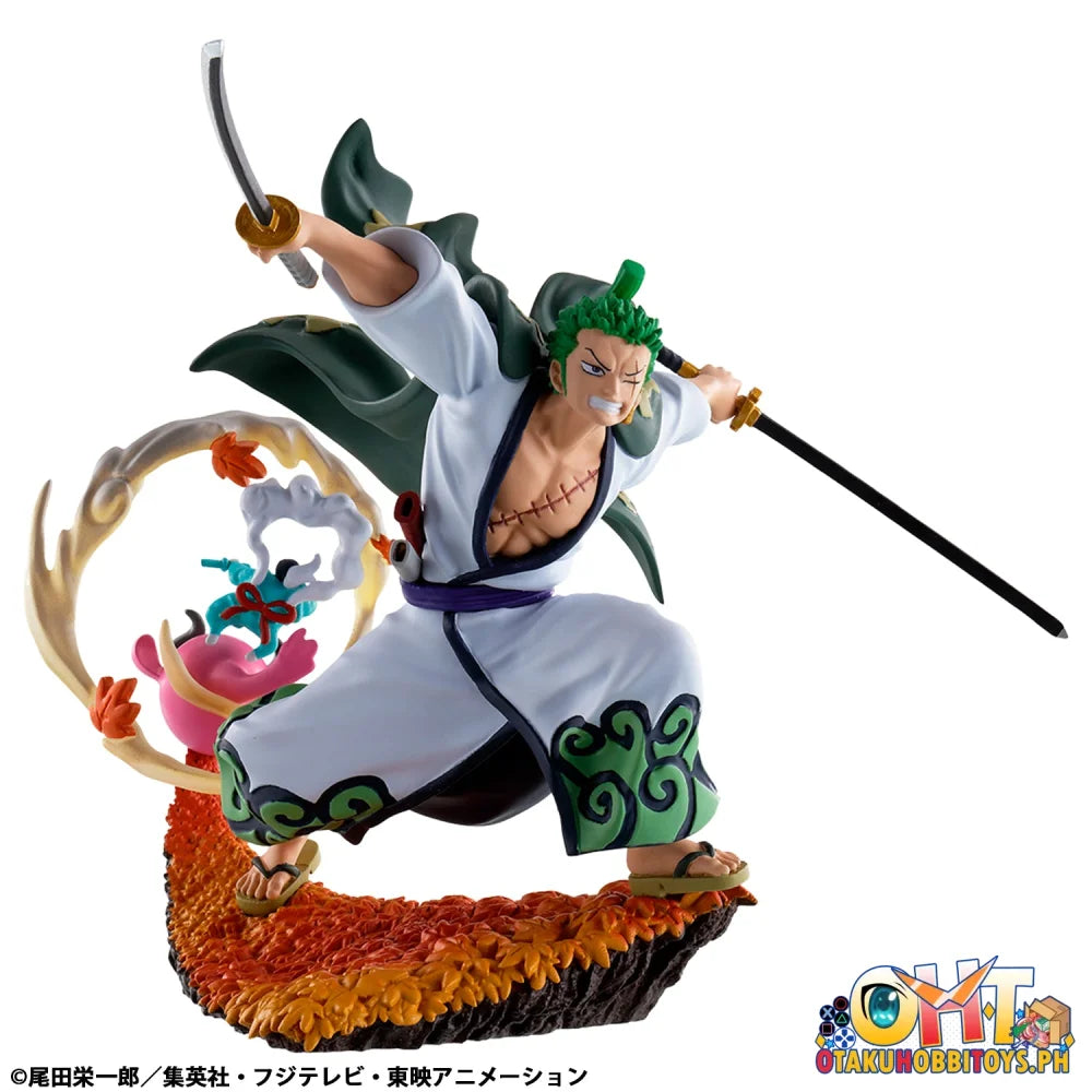 Megahouse Pettitrama series LOGBOX RE BIRTH ONE PIECE Wano Kuni vol.1 set (Repeat)