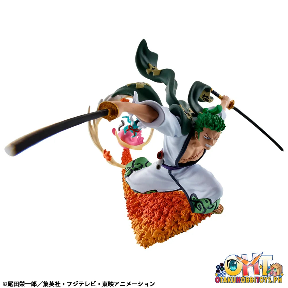 Megahouse Pettitrama series LOGBOX RE BIRTH ONE PIECE Wano Kuni vol.1 set (Repeat)