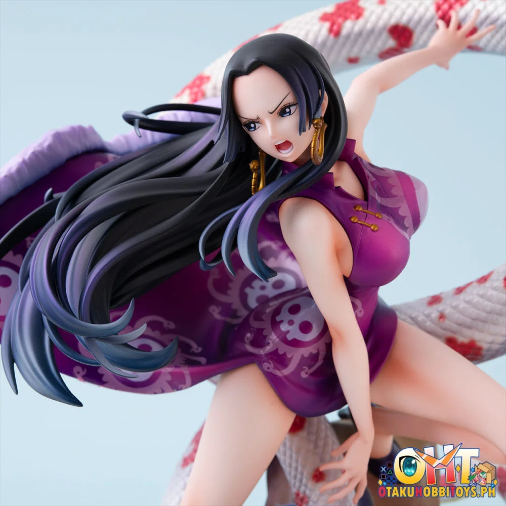 Megahouse Portrait.Of.Pirates ONE PIECE A×MAXIMUM Pirate Empress Boa Hancock Scale Figure