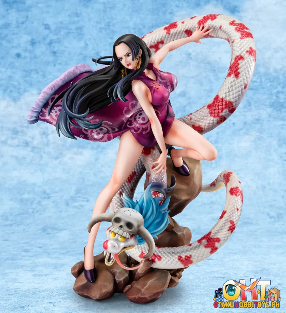 Megahouse Portrait.Of.Pirates ONE PIECE A×MAXIMUM Pirate Empress Boa Hancock Scale Figure