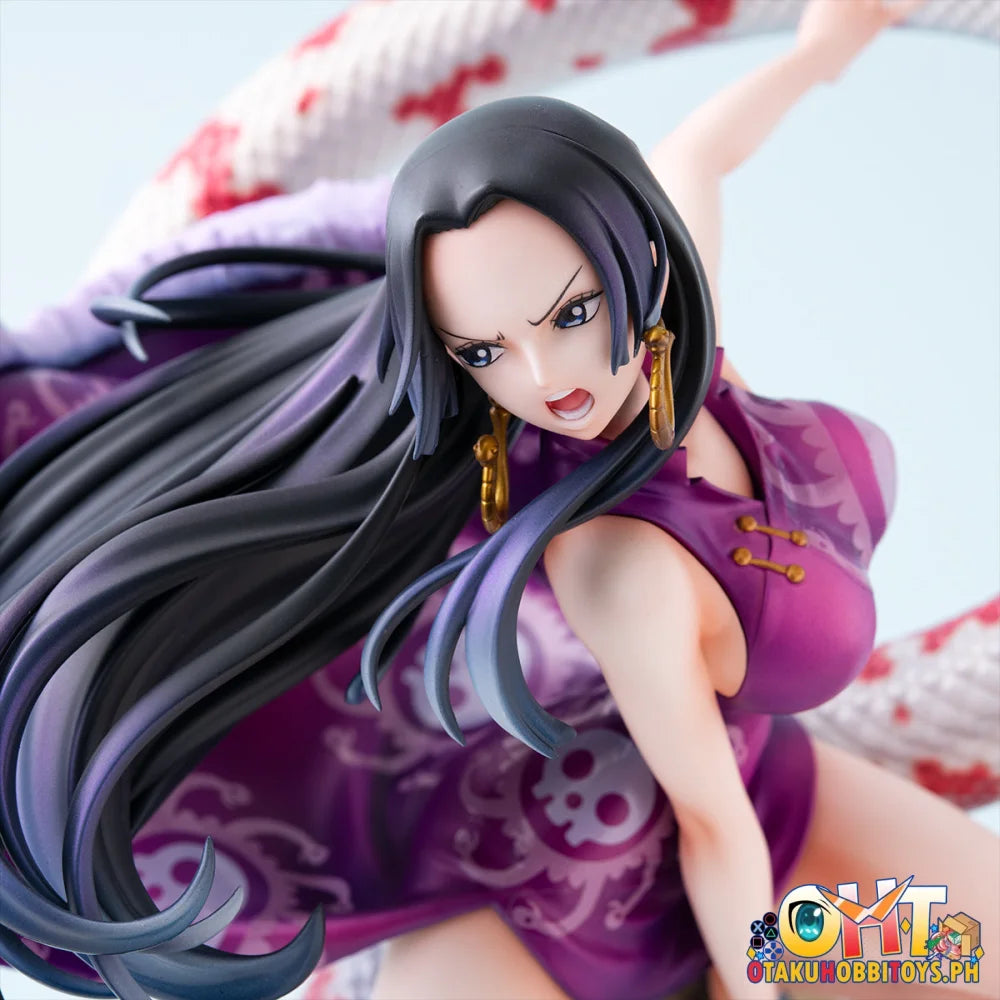 Megahouse Portrait.Of.Pirates ONE PIECE A×MAXIMUM Pirate Empress Boa Hancock Scale Figure