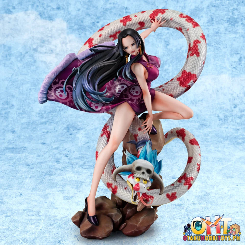 Megahouse Portrait.Of.Pirates ONE PIECE A×MAXIMUM Pirate Empress Boa Hancock Scale Figure