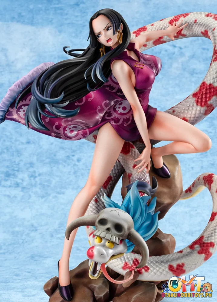 Megahouse Portrait.Of.Pirates ONE PIECE A×MAXIMUM Pirate Empress Boa Hancock Scale Figure