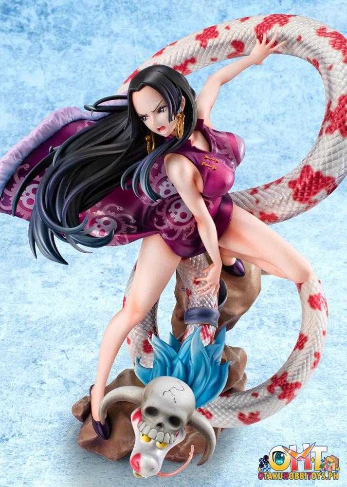 Megahouse Portrait.Of.Pirates ONE PIECE A×MAXIMUM Pirate Empress Boa Hancock Scale Figure