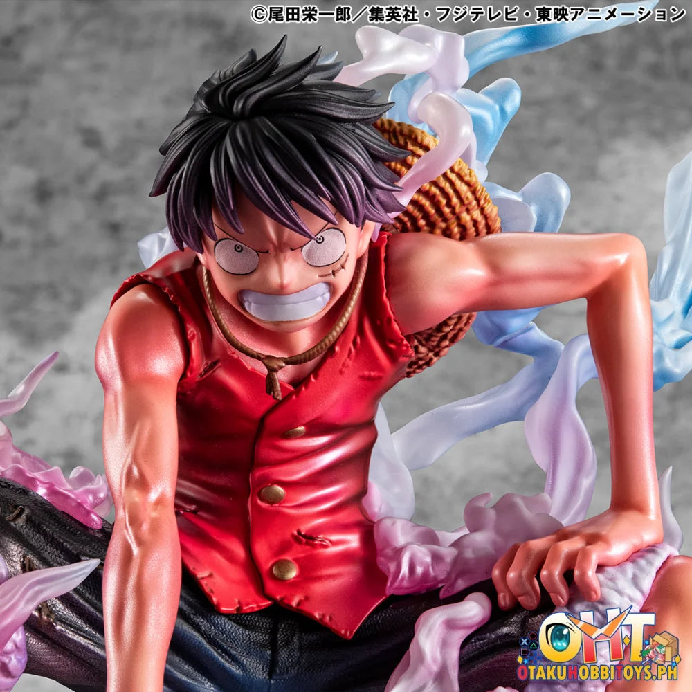 Megahouse Portrait.Of.Pirates ONE PIECE “LIMITED EDITION” Monkey D. Luffy Gear 2 Scale Figure