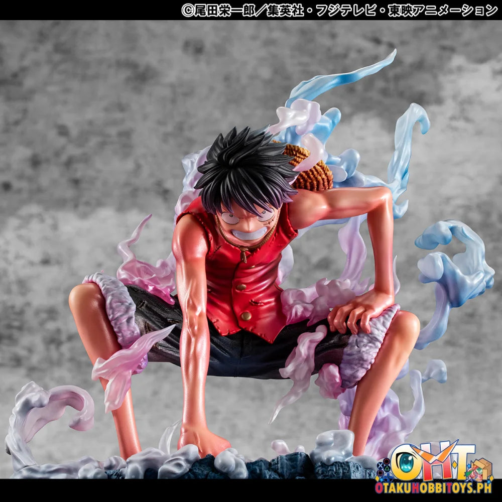 Megahouse Portrait.Of.Pirates ONE PIECE “LIMITED EDITION” Monkey D. Luffy Gear 2 Scale Figure