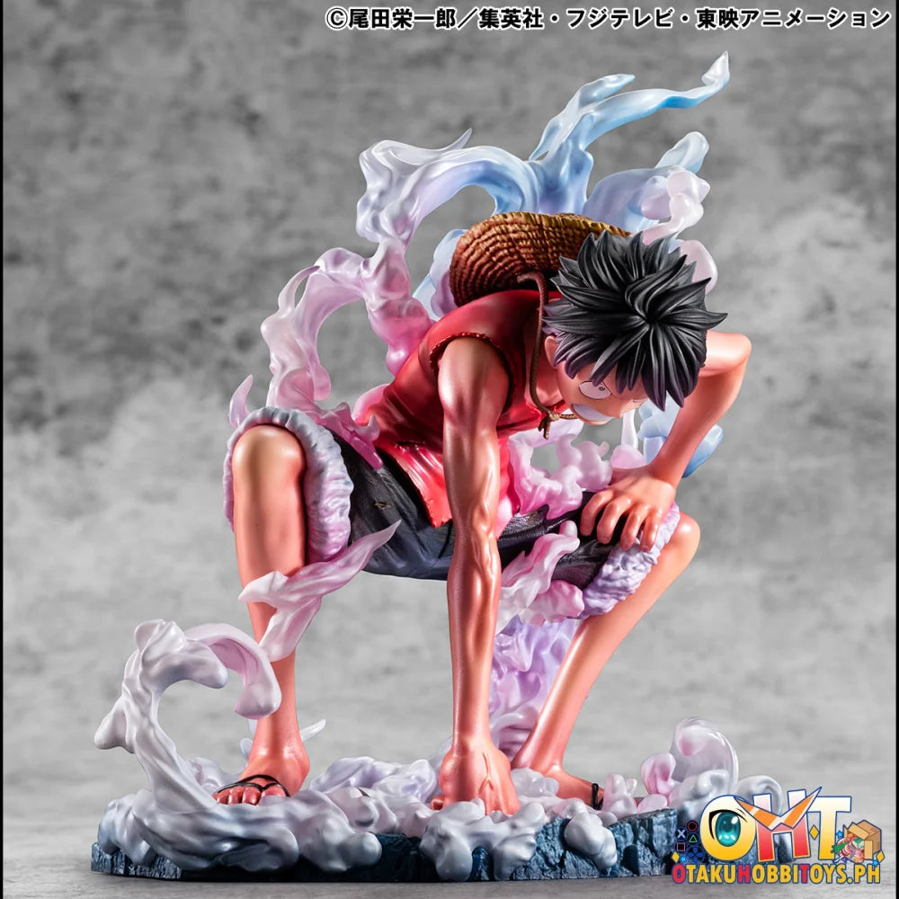 Megahouse Portrait.Of.Pirates ONE PIECE “LIMITED EDITION” Monkey D. Luffy Gear 2 Scale Figure
