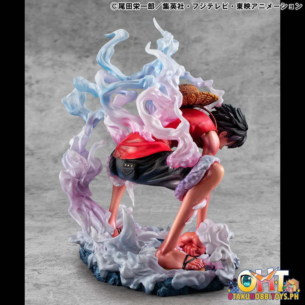 Megahouse Portrait.Of.Pirates ONE PIECE “LIMITED EDITION” Monkey D. Luffy Gear 2 Scale Figure