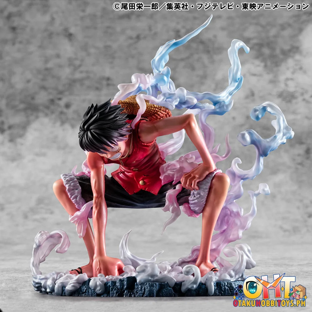 Megahouse Portrait.Of.Pirates ONE PIECE “LIMITED EDITION” Monkey D. Luffy Gear 2 Scale Figure