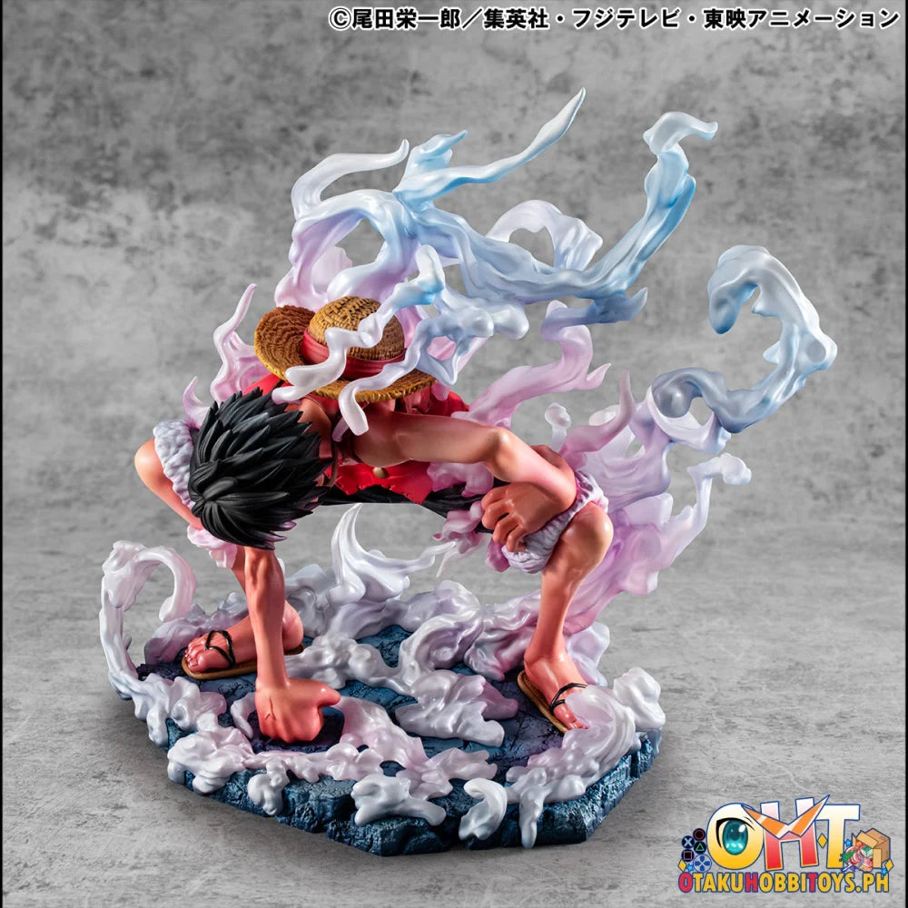 Megahouse Portrait.Of.Pirates ONE PIECE “LIMITED EDITION” Monkey D. Luffy Gear 2 Scale Figure