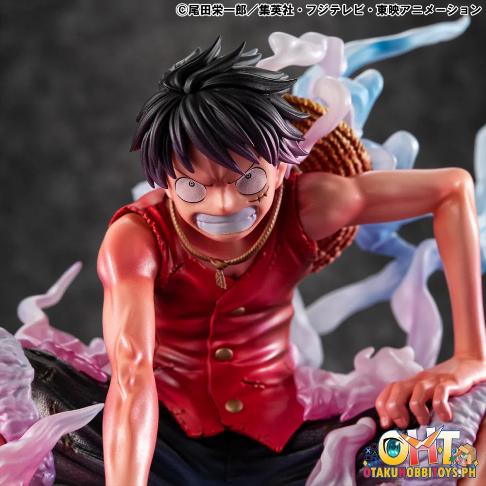 Megahouse Portrait.Of.Pirates ONE PIECE “LIMITED EDITION” Monkey D. Luffy Gear 2 Scale Figure