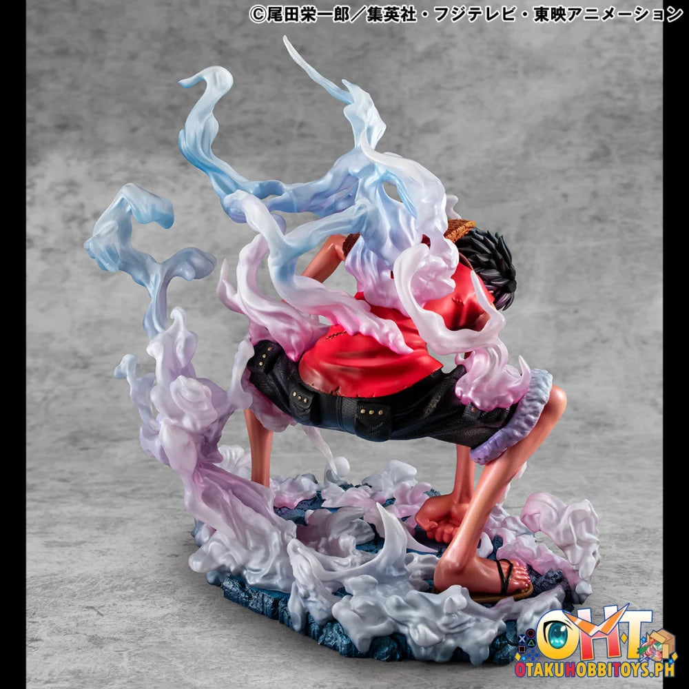 Megahouse Portrait.Of.Pirates ONE PIECE “LIMITED EDITION” Monkey D. Luffy Gear 2 Scale Figure