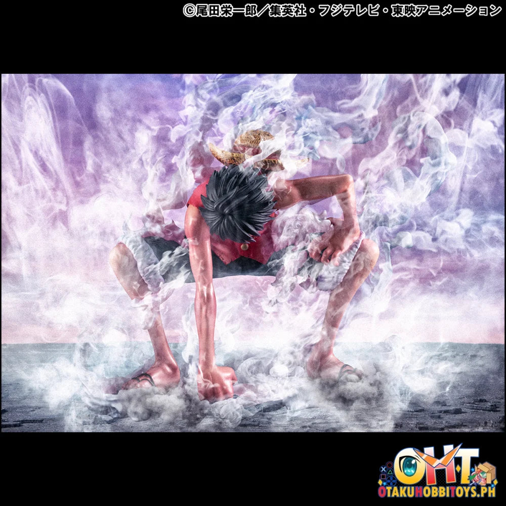 Megahouse Portrait.Of.Pirates ONE PIECE “LIMITED EDITION” Monkey D. Luffy Gear 2 Scale Figure