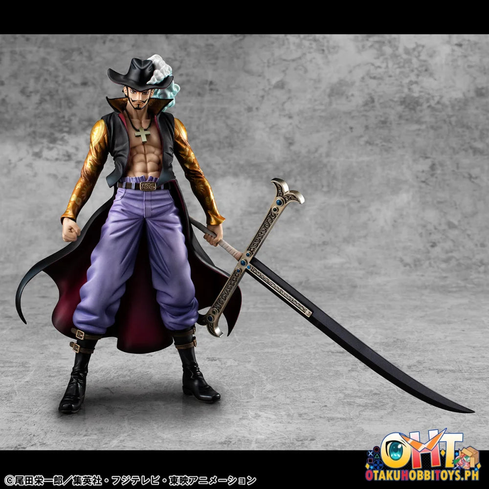 Megahouse Portrait.Of.Pirates ONE PIECE SA-LIMITED Hawk Eye Dracule Mihawk Ver.R Scale Figure