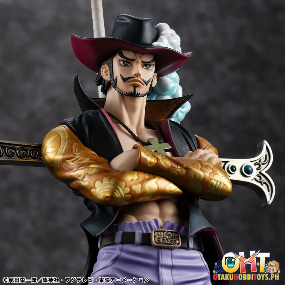 Megahouse Portrait.Of.Pirates ONE PIECE SA-LIMITED Hawk Eye Dracule Mihawk Ver.R Scale Figure