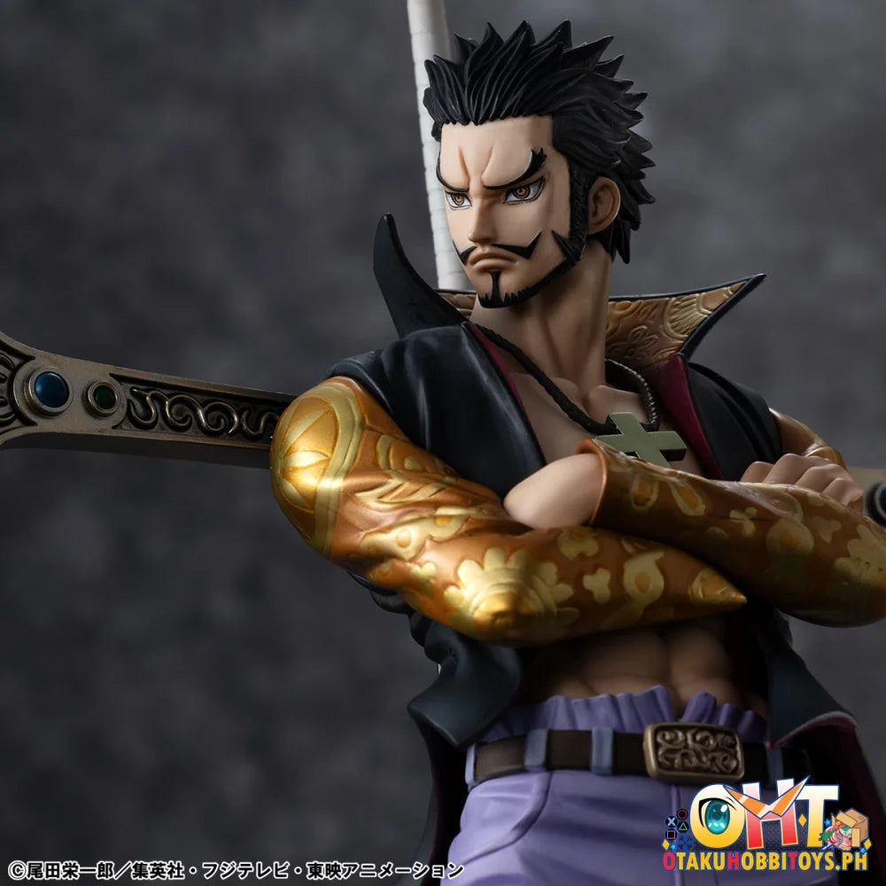 Megahouse Portrait.Of.Pirates ONE PIECE SA-LIMITED Hawk Eye Dracule Mihawk Ver.R Scale Figure