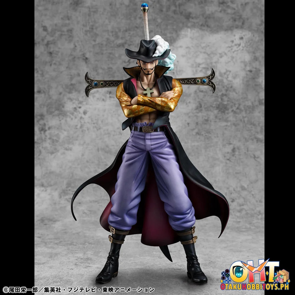Megahouse Portrait.Of.Pirates ONE PIECE SA-LIMITED Hawk Eye Dracule Mihawk Ver.R Scale Figure