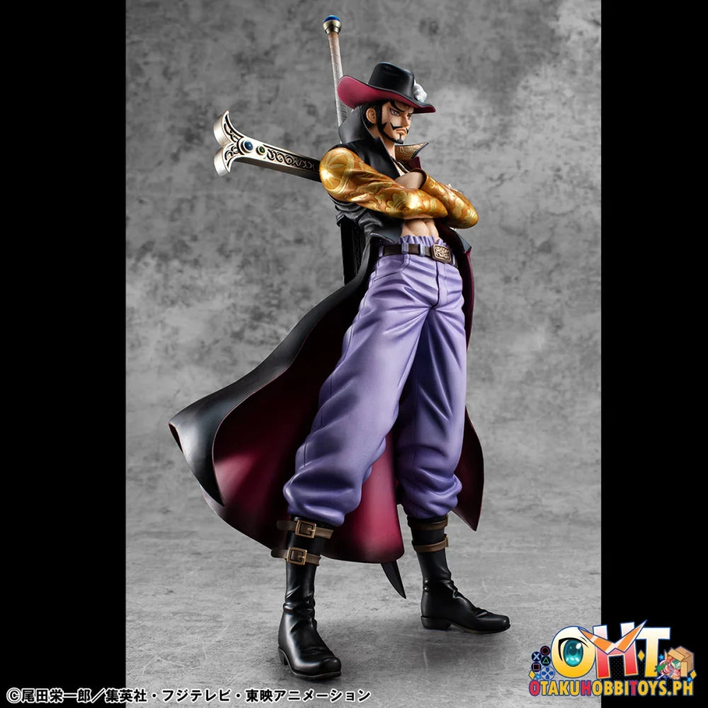 Megahouse Portrait.Of.Pirates ONE PIECE SA-LIMITED Hawk Eye Dracule Mihawk Ver.R Scale Figure