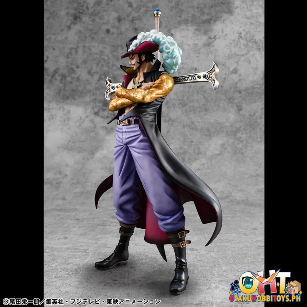 Megahouse Portrait.Of.Pirates ONE PIECE SA-LIMITED Hawk Eye Dracule Mihawk Ver.R Scale Figure