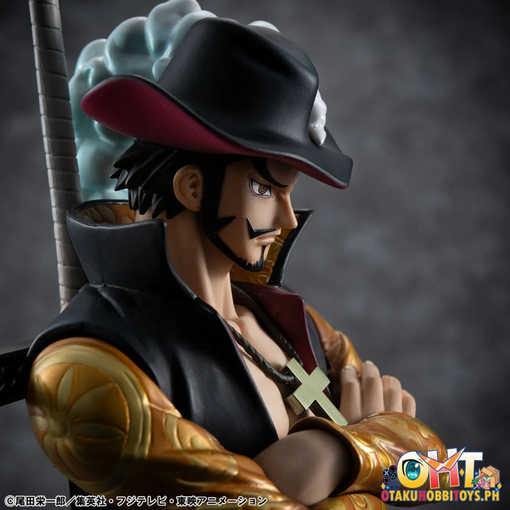 Megahouse Portrait.Of.Pirates ONE PIECE SA-LIMITED Hawk Eye Dracule Mihawk Ver.R Scale Figure