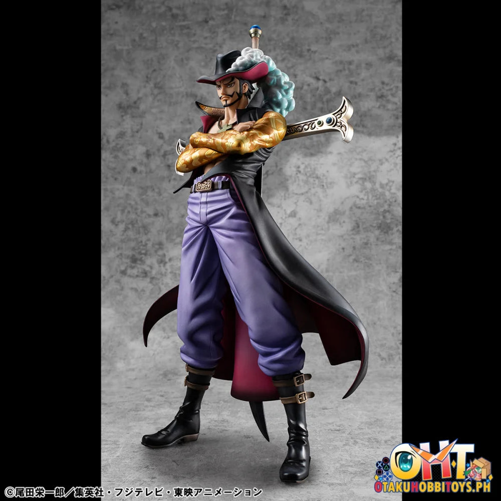 Megahouse Portrait.Of.Pirates ONE PIECE SA-LIMITED Hawk Eye Dracule Mihawk Ver.R Scale Figure