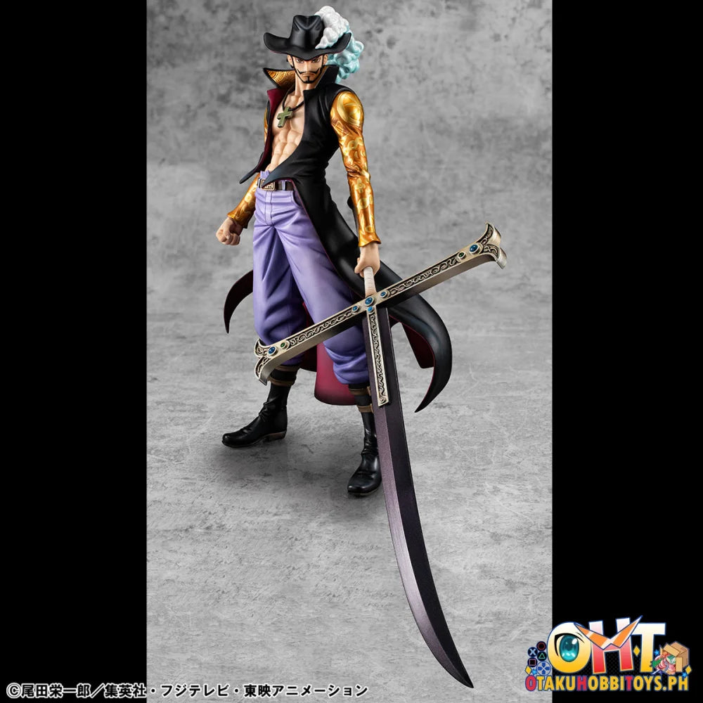 Megahouse Portrait.Of.Pirates ONE PIECE SA-LIMITED Hawk Eye Dracule Mihawk Ver.R Scale Figure