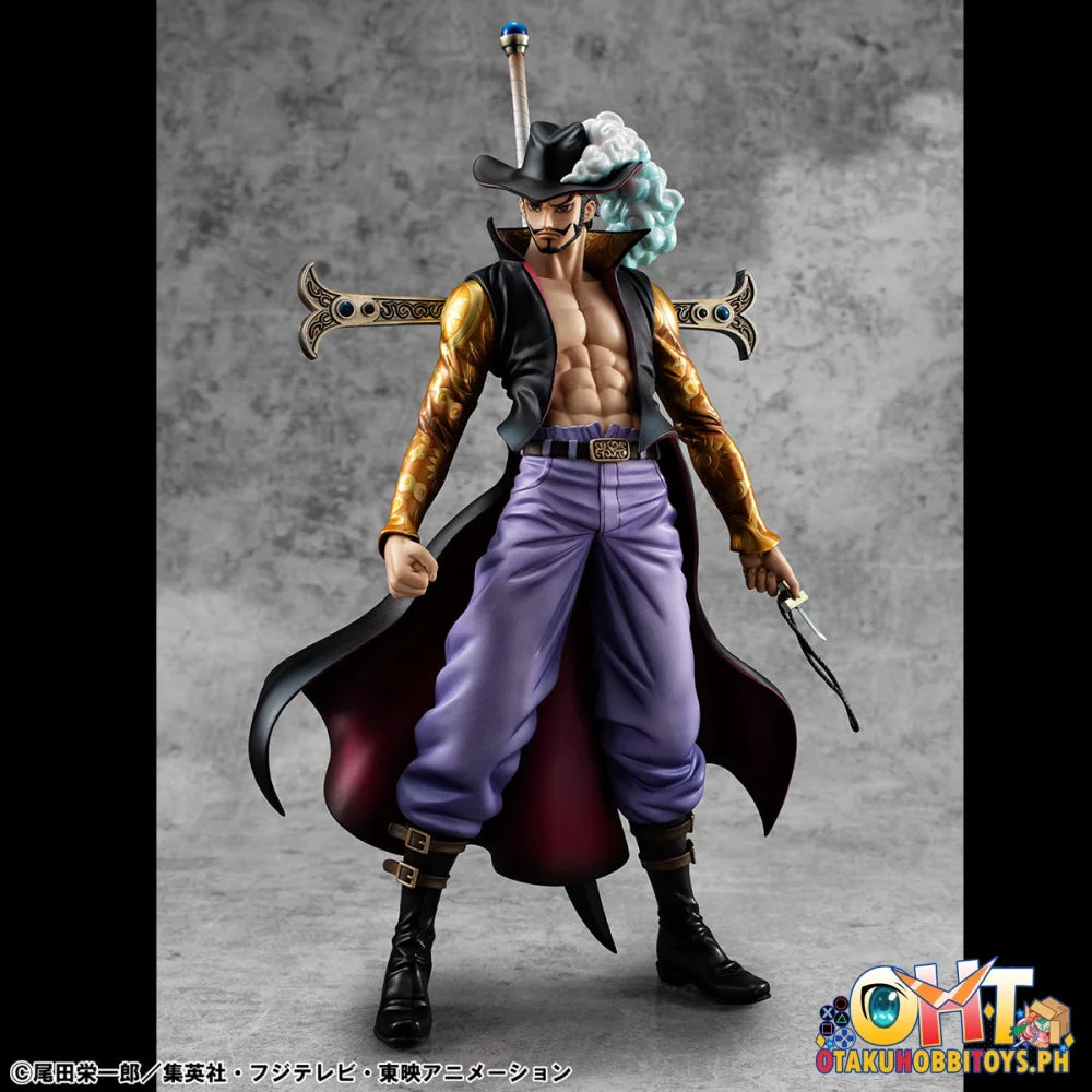 Megahouse Portrait.Of.Pirates ONE PIECE SA-LIMITED Hawk Eye Dracule Mihawk Ver.R Scale Figure