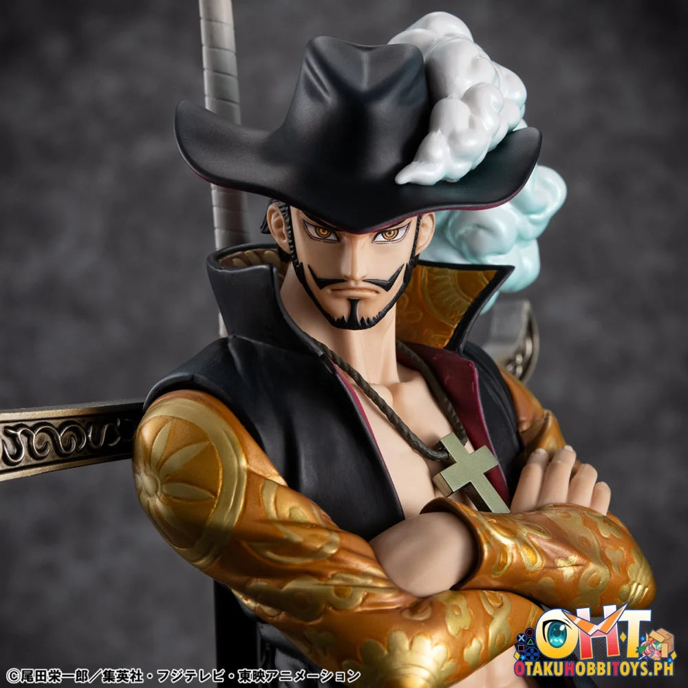 Megahouse Portrait.Of.Pirates ONE PIECE SA-LIMITED Hawk Eye Dracule Mihawk Ver.R Scale Figure