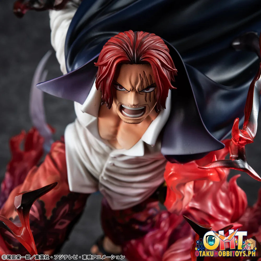Megahouse Portrait.Of.Pirates ONE PIECE “SA-MAXIMUM”Leader of Red Hair Pirates Red-Haired Shanks Kamusari Scale Figure