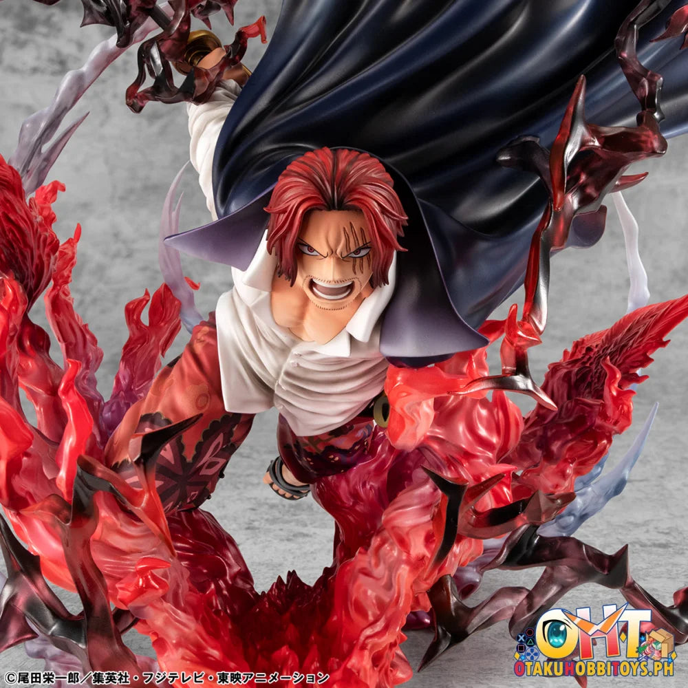 Megahouse Portrait.Of.Pirates ONE PIECE “SA-MAXIMUM”Leader of Red Hair Pirates Red-Haired Shanks Kamusari Scale Figure