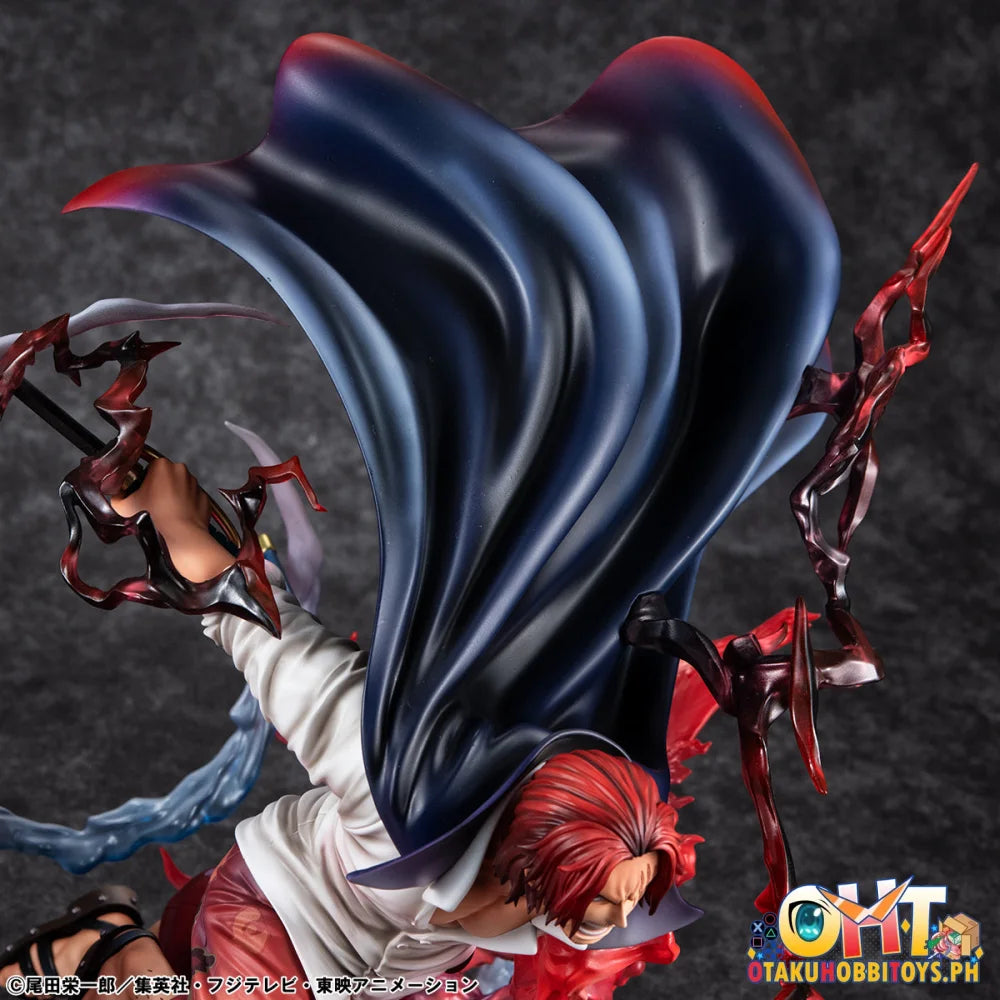 Megahouse Portrait.Of.Pirates ONE PIECE “SA-MAXIMUM”Leader of Red Hair Pirates Red-Haired Shanks Kamusari Scale Figure