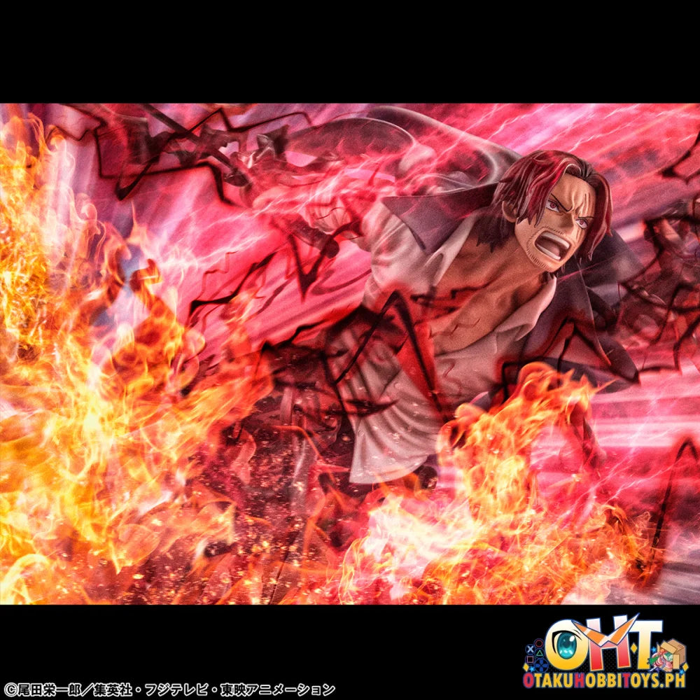 Megahouse Portrait.Of.Pirates ONE PIECE “SA-MAXIMUM”Leader of Red Hair Pirates Red-Haired Shanks Kamusari Scale Figure