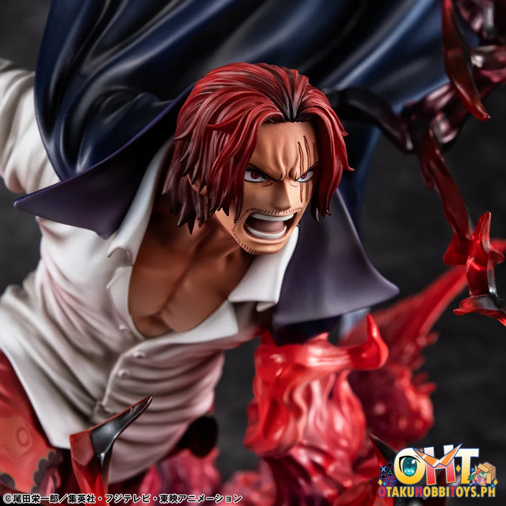 Megahouse Portrait.Of.Pirates ONE PIECE “SA-MAXIMUM”Leader of Red Hair Pirates Red-Haired Shanks Kamusari Scale Figure