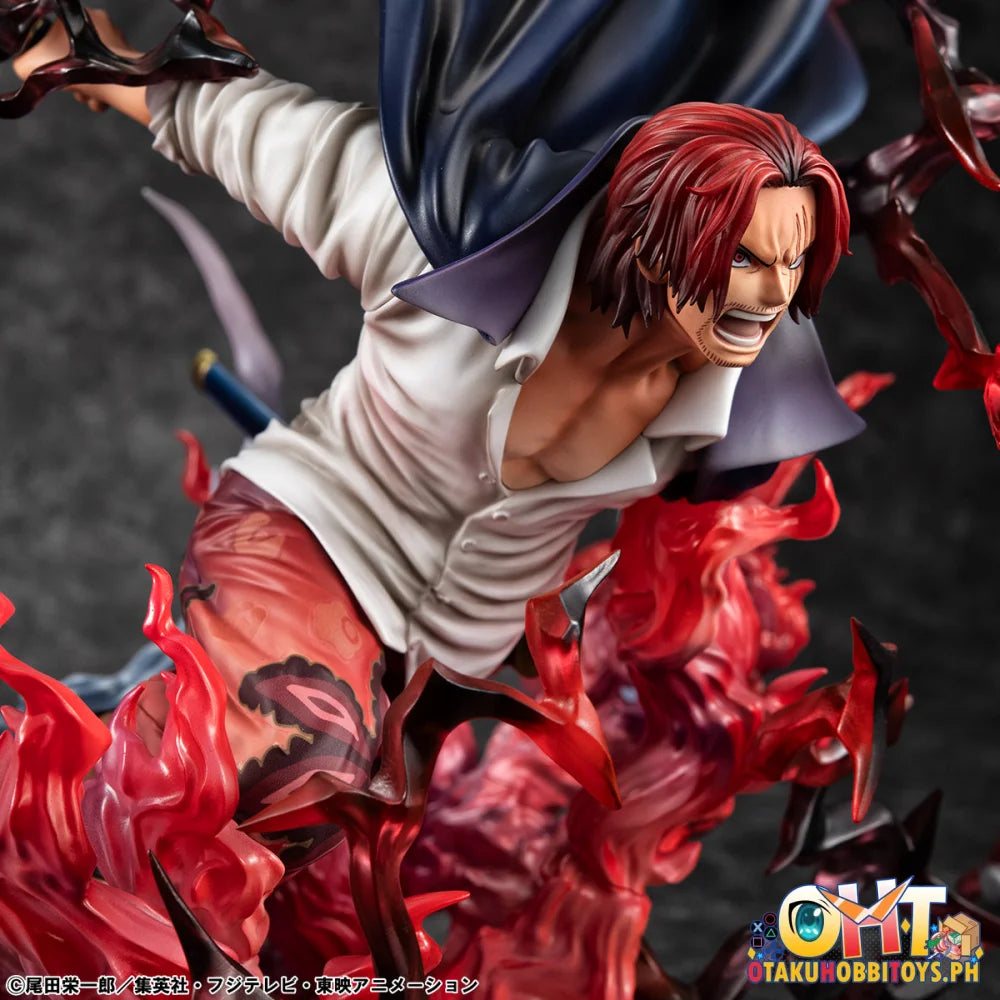 Megahouse Portrait.Of.Pirates ONE PIECE “SA-MAXIMUM”Leader of Red Hair Pirates Red-Haired Shanks Kamusari Scale Figure