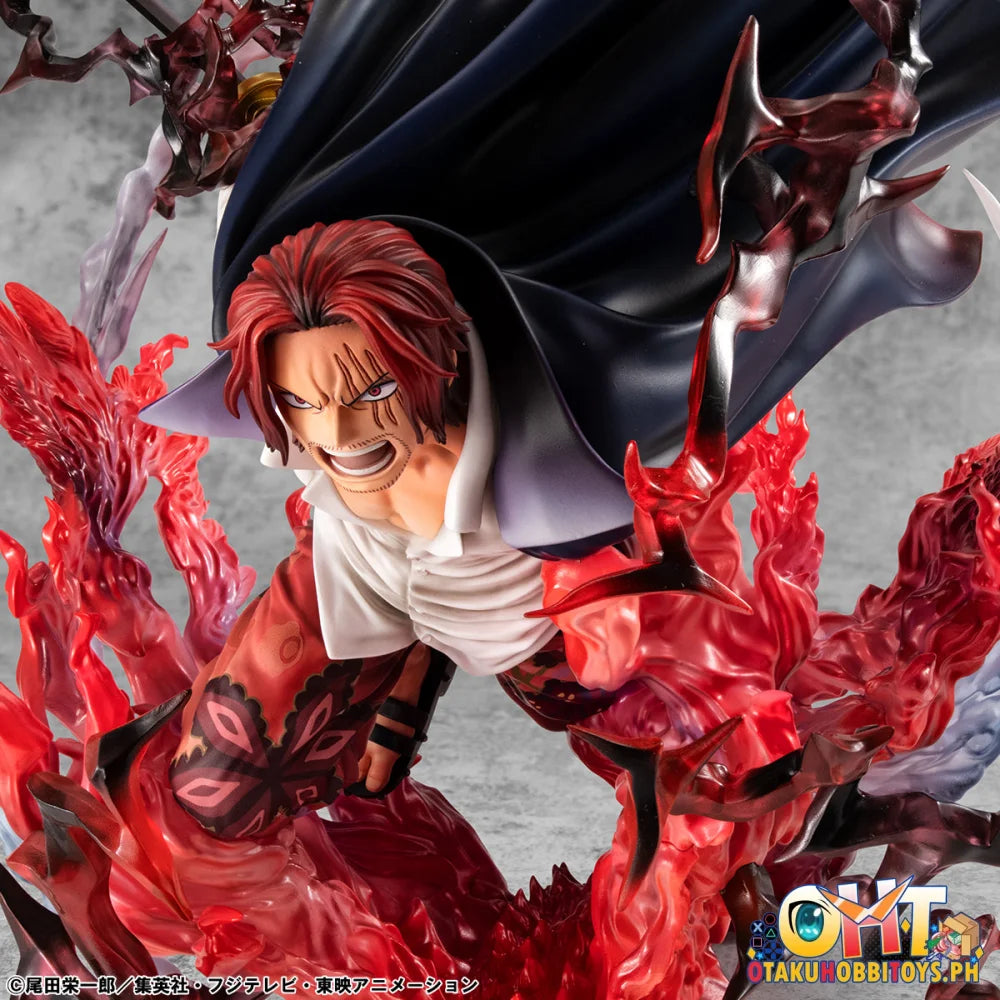 Megahouse Portrait.Of.Pirates ONE PIECE “SA-MAXIMUM”Leader of Red Hair Pirates Red-Haired Shanks Kamusari Scale Figure