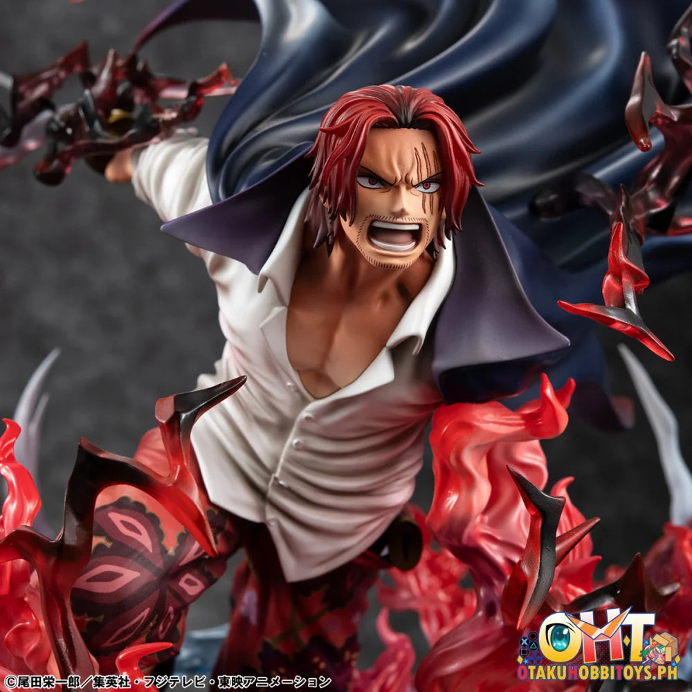 Megahouse Portrait.Of.Pirates ONE PIECE “SA-MAXIMUM”Leader of Red Hair Pirates Red-Haired Shanks Kamusari Scale Figure