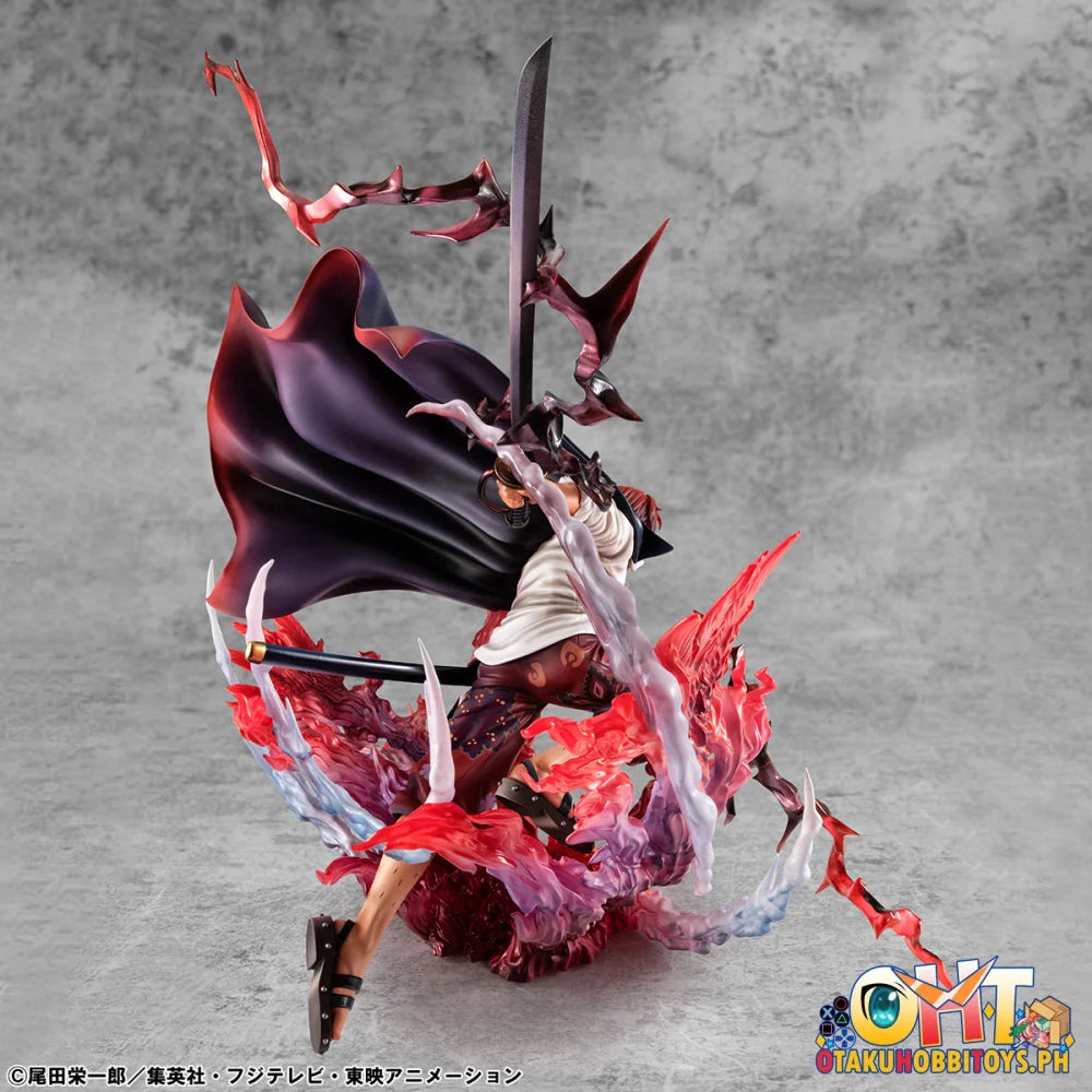Megahouse Portrait.Of.Pirates ONE PIECE “SA-MAXIMUM”Leader of Red Hair Pirates Red-Haired Shanks Kamusari Scale Figure