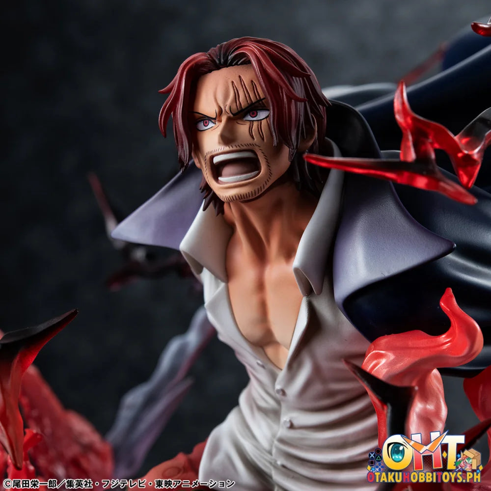 Megahouse Portrait.Of.Pirates ONE PIECE “SA-MAXIMUM”Leader of Red Hair Pirates Red-Haired Shanks Kamusari Scale Figure